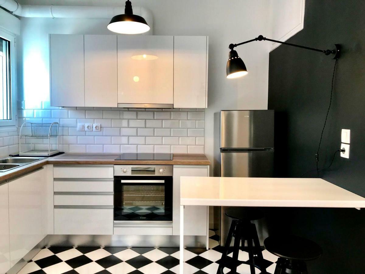 My Megaro Flat Lägenhet Aten Exteriör bild